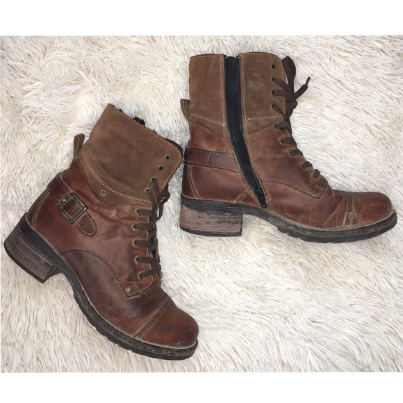 Taos Footwear Shoes - Tao’s Boots brown leather lace up fall boots